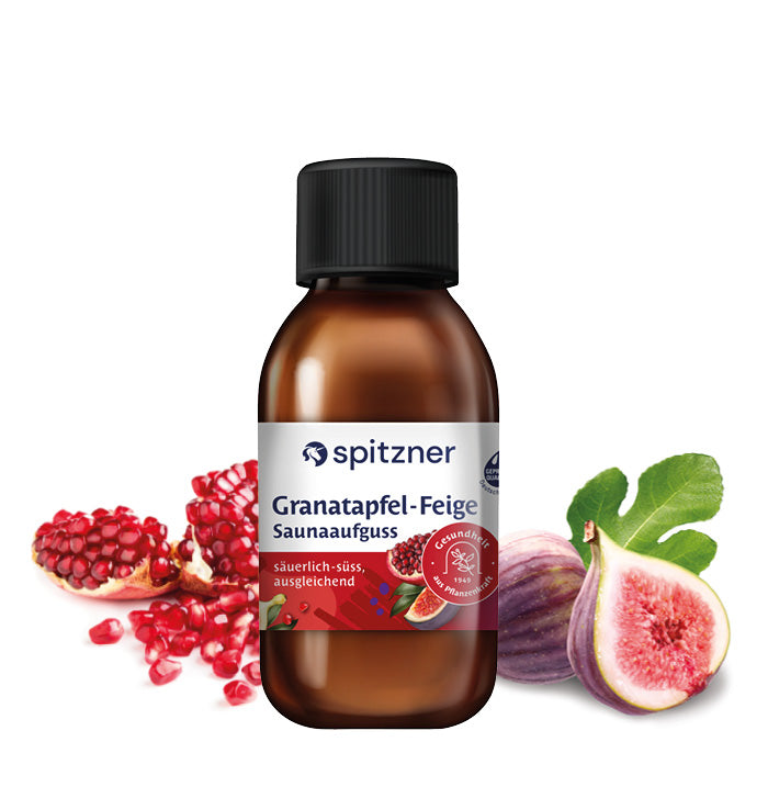 Spitzner Saunaaufguss Granatapfel-Feige 125 ml Wellness Sauna Aufguss Wellnessaufguss