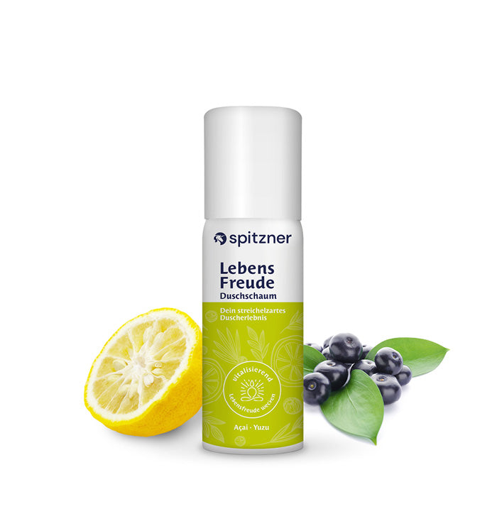Spitzner Duschschaum Entdecker-Set klein 8x 50 ml Wellness-Dusche sanft hautverträglich 100% vegan 8er Set