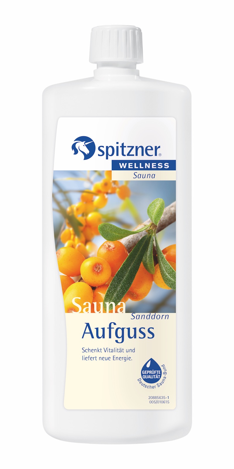 Spitzner Saunaaufguss Sanddorn 1 Liter (1000 ml) Wellness Konzentrat 8850083