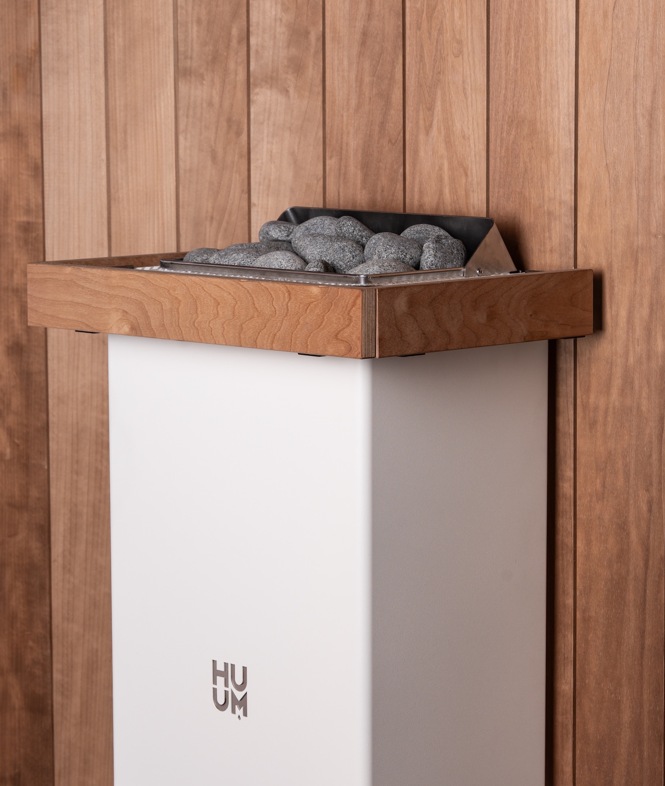 HUUM Core Wall Safety Railing Schutzgeländer inkl. Halter in Weiß