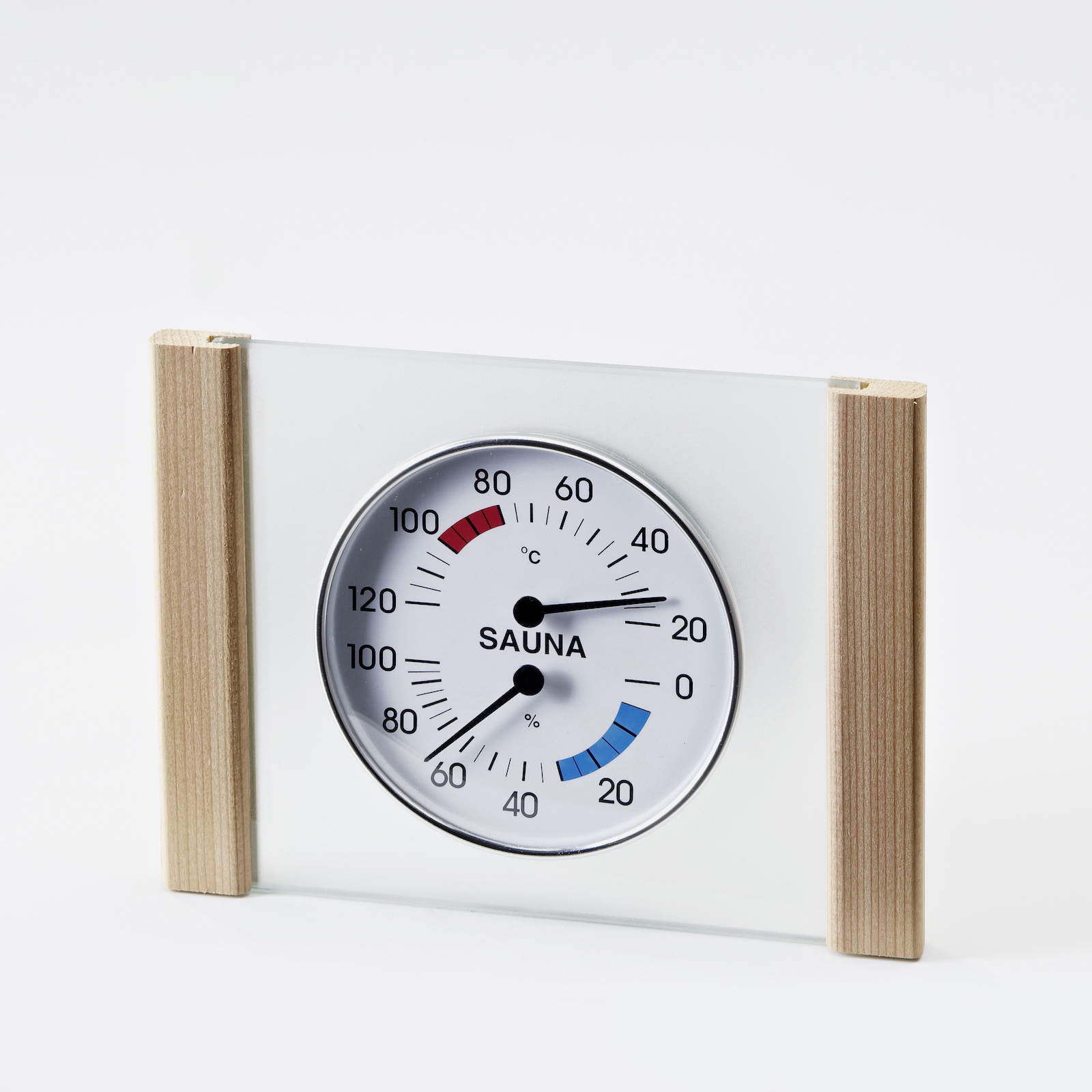 Infraworld Klimamesser mit Glas Holzrahmen in Zeder Saunazubehör S2286 Infraworld Klimamesser mit Glas Holzrahmen in Zeder Saunazubehör S2286