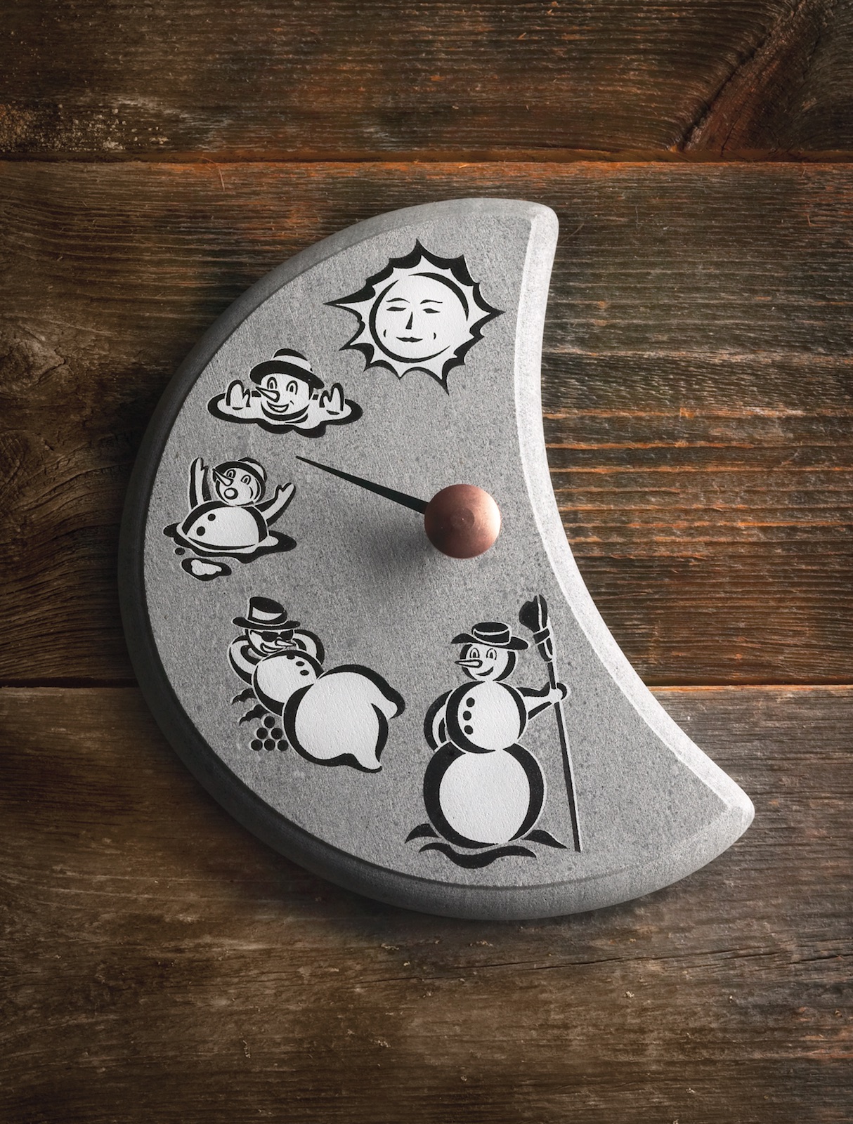 Hukka Design Lumiukko Thermometer aus Speckstein Saunathermometer Saunamessgerät Hukka Design Lumiukko Thermometer aus Speckstein Saunathermometer Saunamessgerät