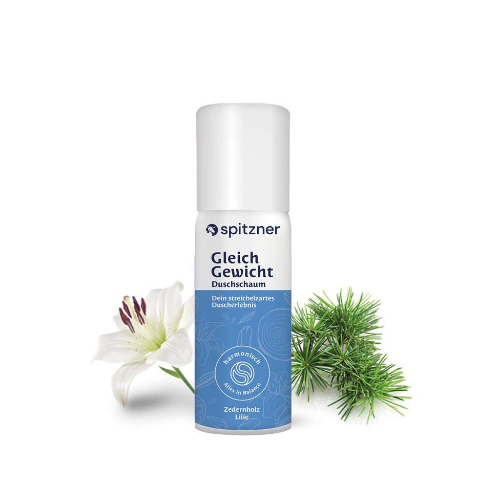 Spitzner Duschschaum Entdecker-Set klein 8x 50 ml Wellness-Dusche sanft hautverträglich 100% vegan 8er Set