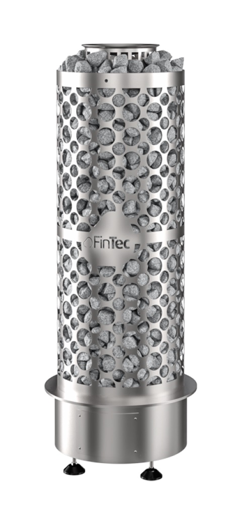 FinTec AIK 15 kW Premium Elektro-Saunaofen finnischer Stand-Saunaofen aus Edelstahl FinTec AIK 15 kW Premium Elektro-Saunaofen finnischer Stand-Saunaofen aus Edelstahl