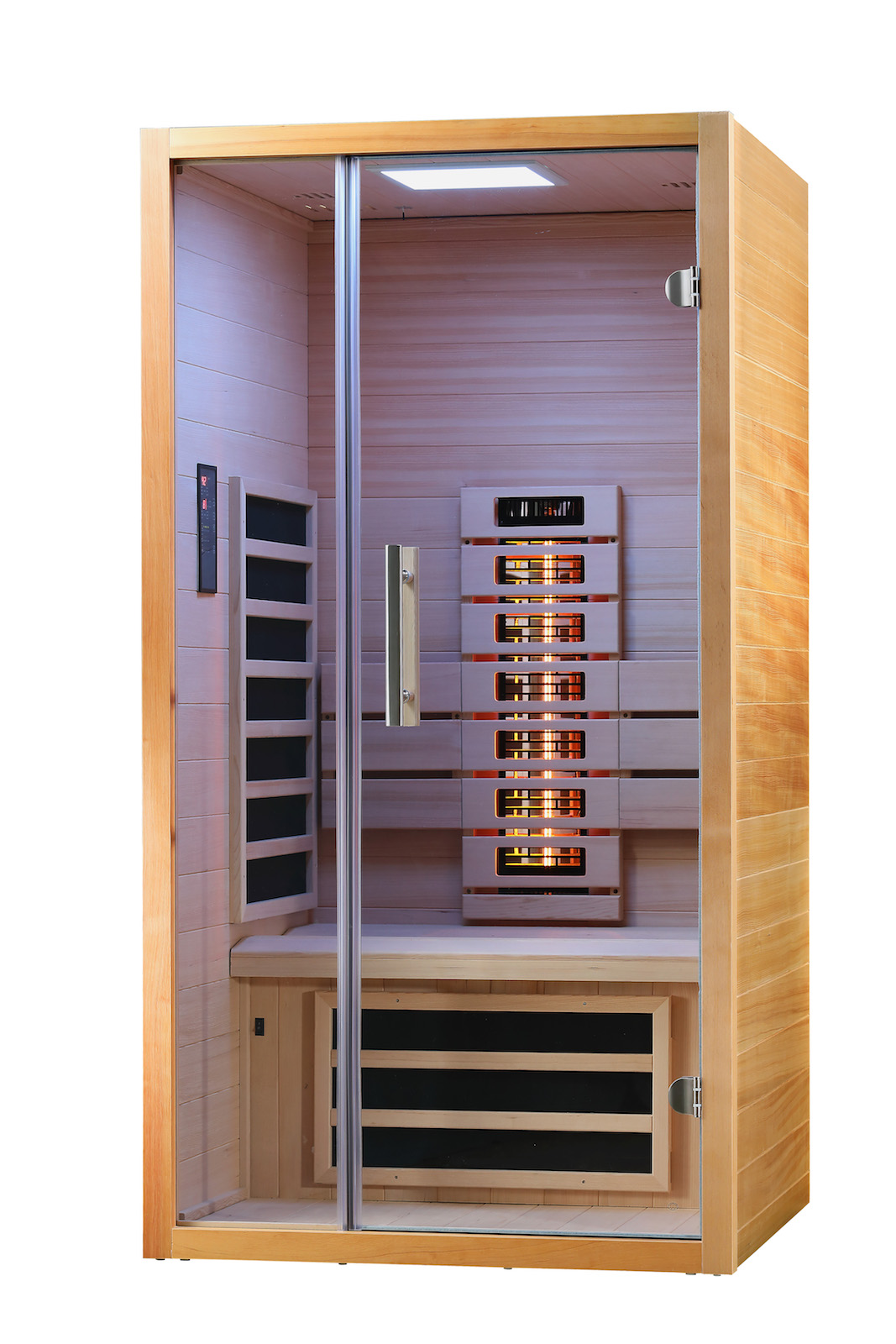 VITALhome Sunlight 90 Infrarotkabine mit Sunlight Infrarotstrahler ca. 90x105x190cm