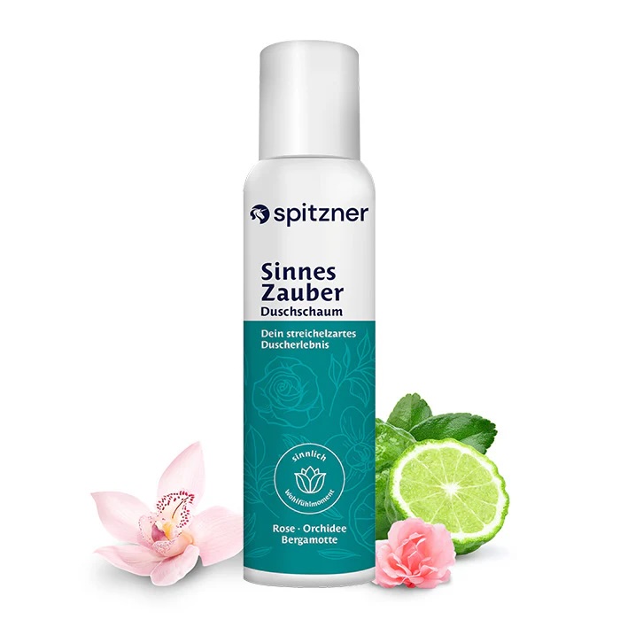 Spitzner Duschschaum Entdecker-Set 8x 150 ml Wellness-Dusche sanft hautverträglich und 100% vegan 8er Set