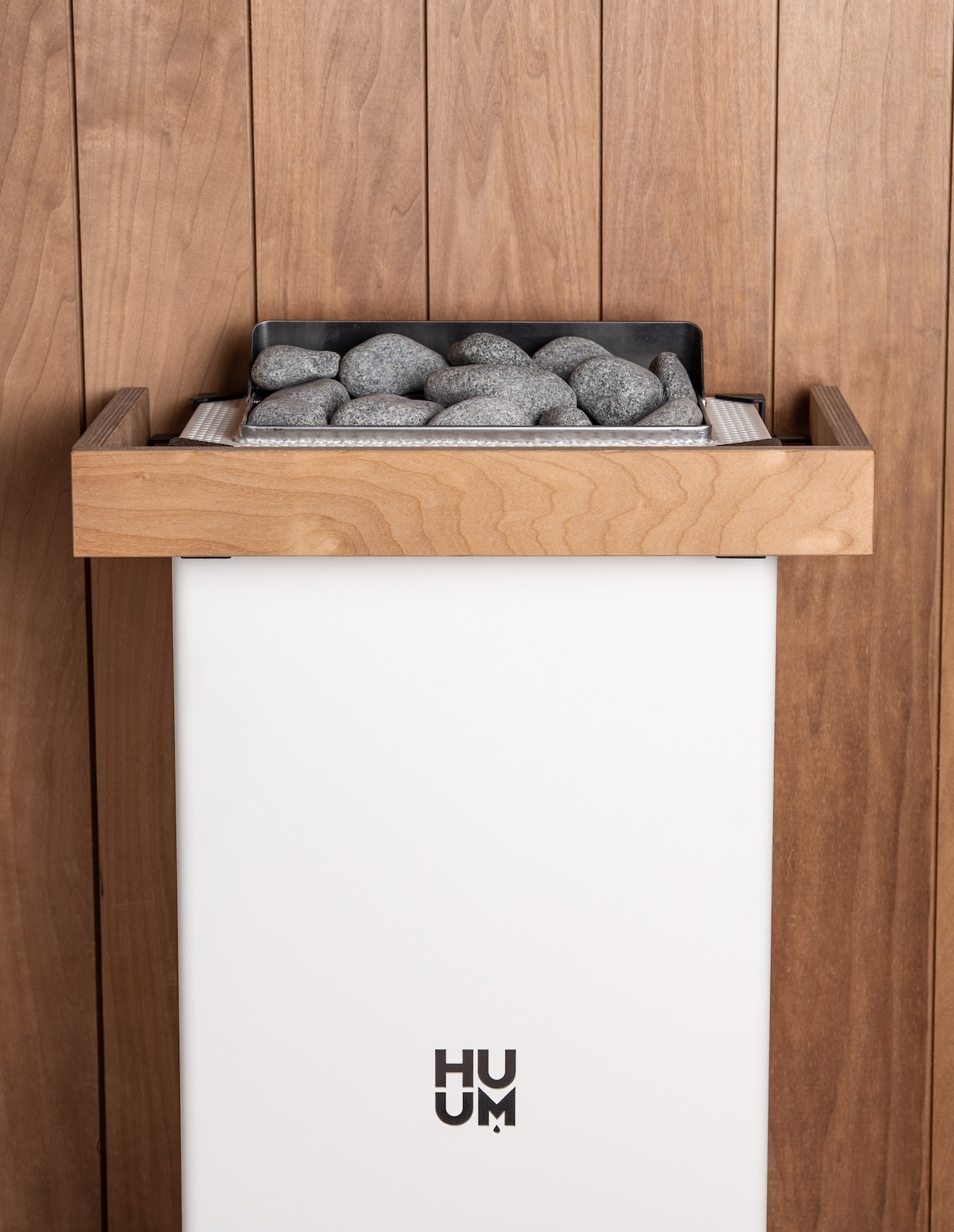 HUUM Core Wall Safety Railing Schutzgeländer inkl. Halter in Weiß