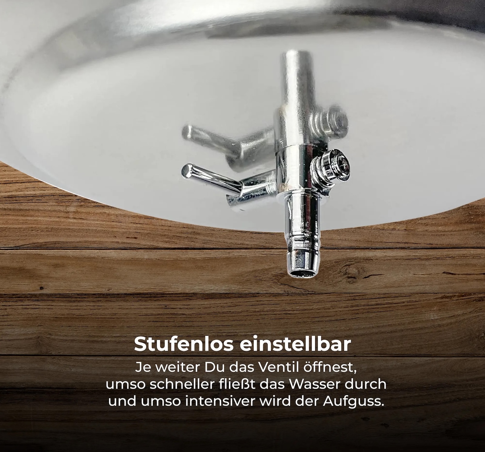 Steam Butler Maxi Automatischer Aufguss für die Sauna aus Edelstahl einstellbar