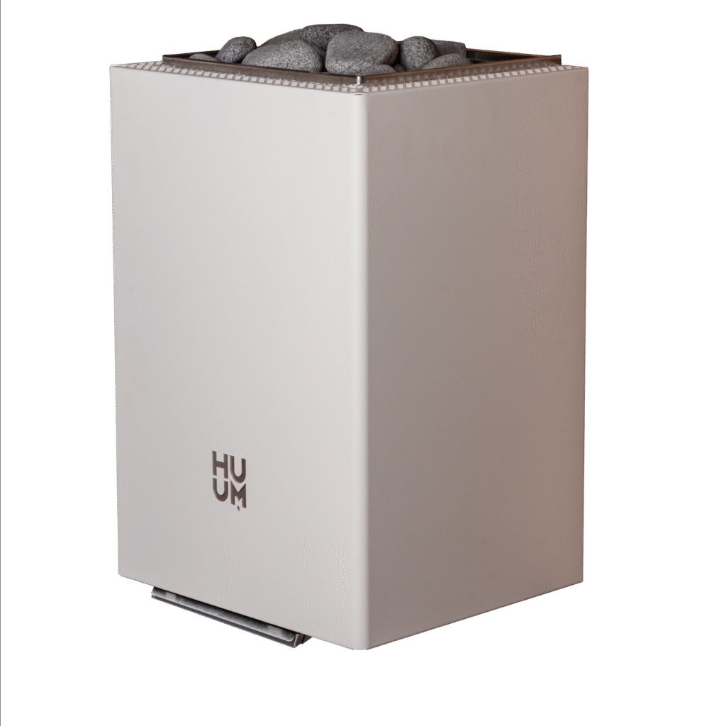 HUUM Core Wall Mini Combi 4 White Saunaofen 3,6 kW Combi Saunaofen Design Wandofen