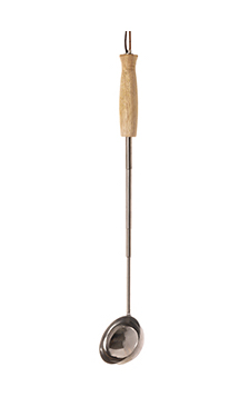 Finlax Teleskopkelle 22-70 cm finnische Saunakelle Aufgusskelle Edelstahl mit Holzgriff Finlax Teleskopkelle 22-70 cm finnische Saunakelle Aufgusskelle Edelstahl mit Holzgriff