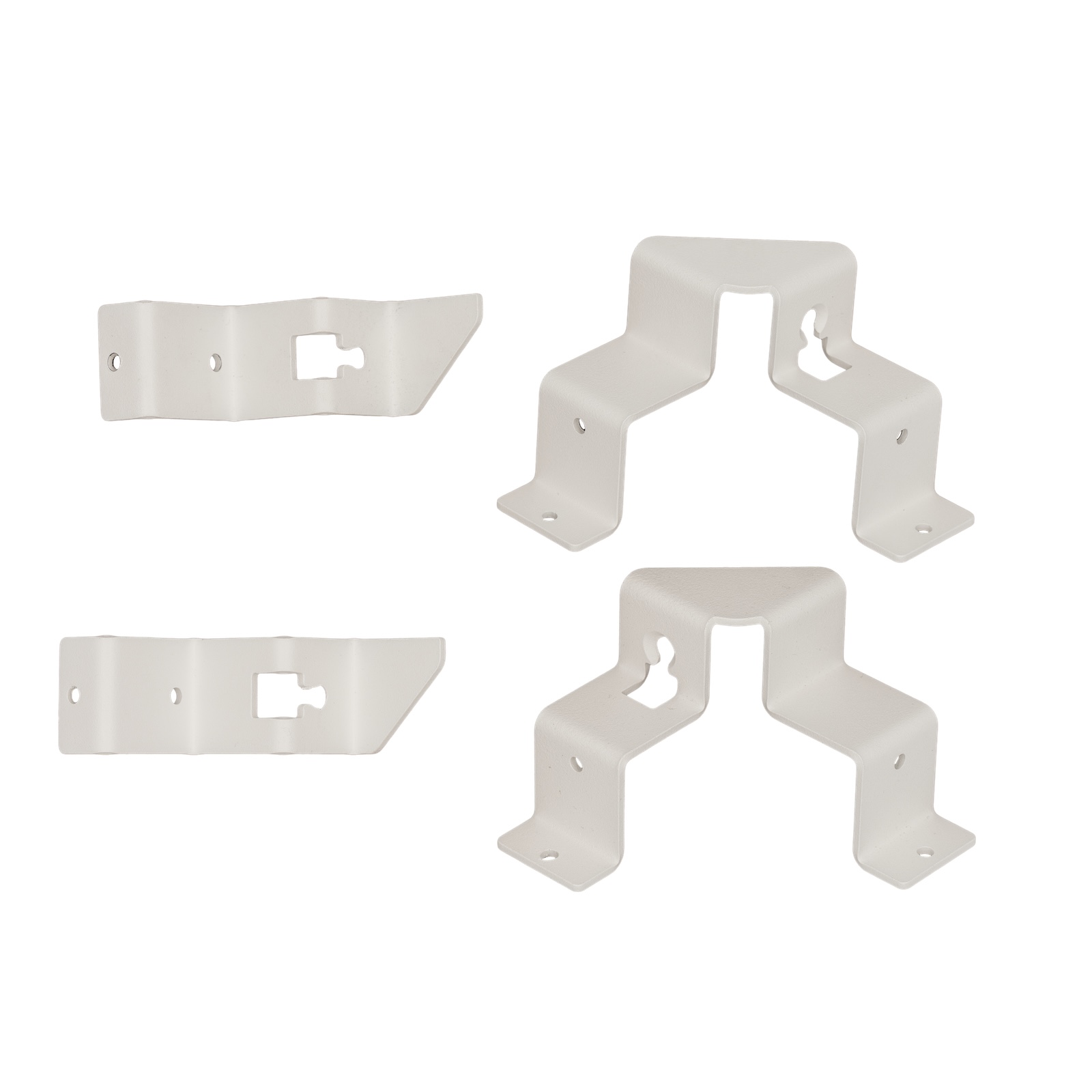 HUUM Core Wall Safety Railing Schutzgeländer inkl. Halter in Weiß