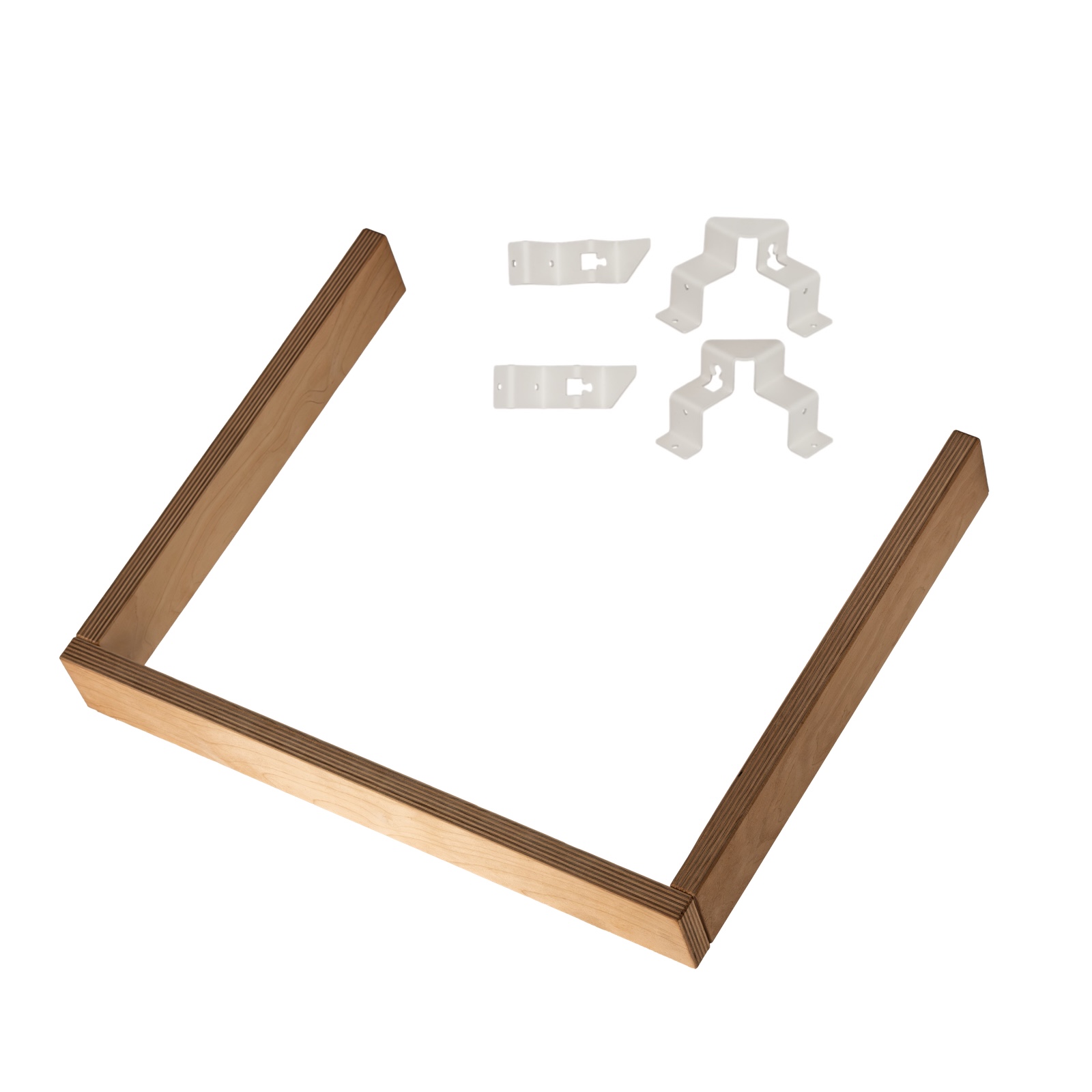 HUUM Core Wall Mini Safety Railing Schutzgeländer inkl. Halter in Weiß