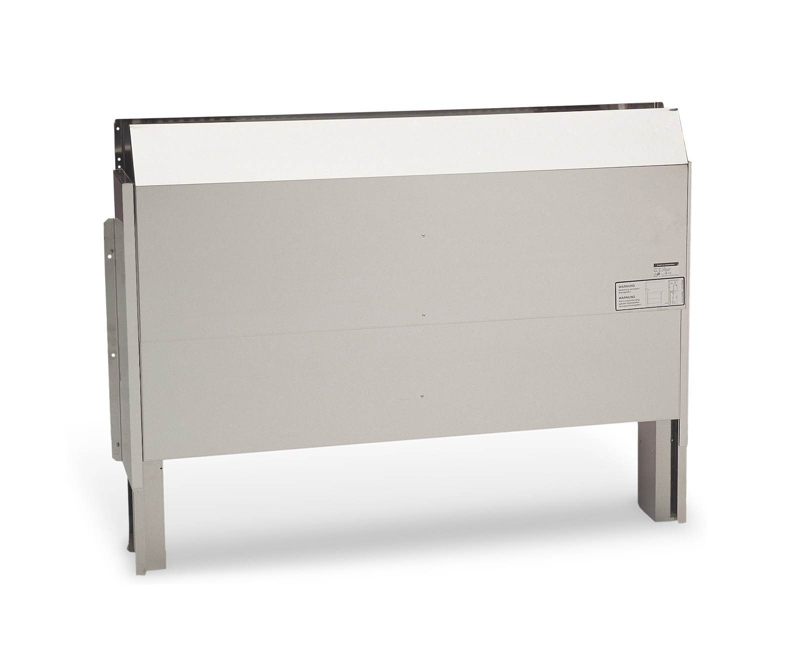 Produktdatenblatt Eos 46.U 6 kW Hinterwandofen Saunaofen Standofen aus Edelstahl 94.4887