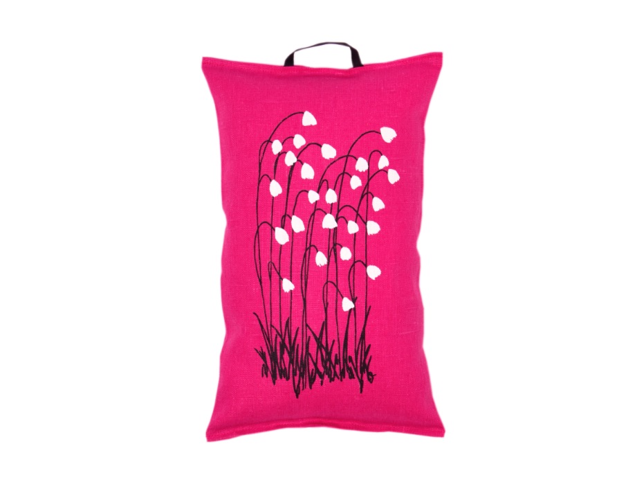 Pikkupuoti Oy Saunakissen Suovilla fuchsia finnisches Sauna Kissen Pink aus Leinen 40x22cm Pikkupuoti Oy Saunakissen Suovilla fuchsia finnisches Sauna Kissen Pink aus Leinen 40x22cm