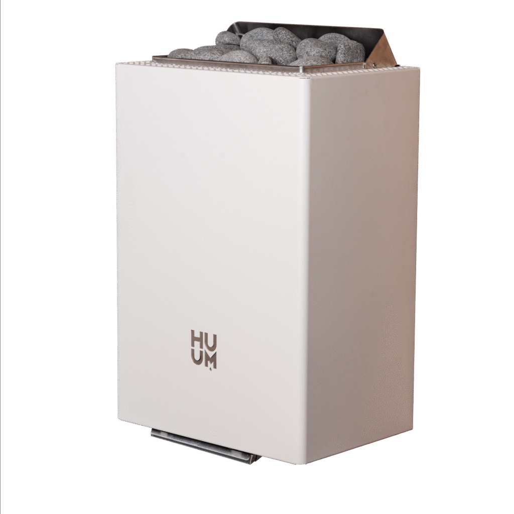 HUUM Core Wall Mini 4 White Saunaofen 3,6 kW finnischer Saunaofen Design Wandofen
