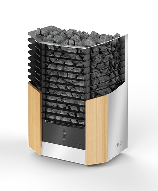 FinTec SVEA 6 kW Premium Elektro-Saunaofen Wandofen finnischer Saunaofen FinTec SVEA 6 kW Premium Elektro-Saunaofen Wandofen finnischer Saunaofen