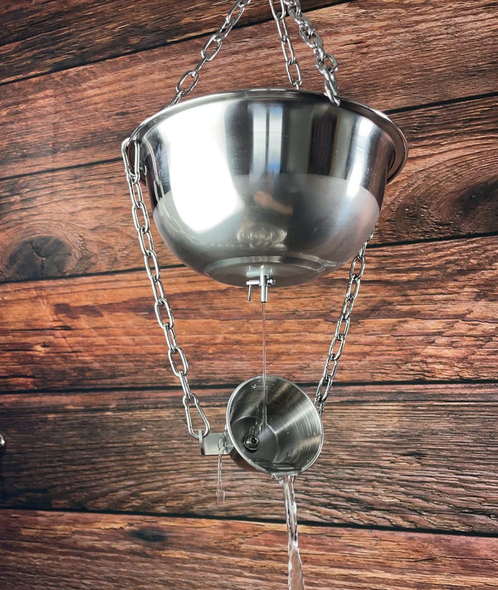 Steam Butler Maxi Automatischer Aufguss für die Sauna aus Edelstahl einstellbar