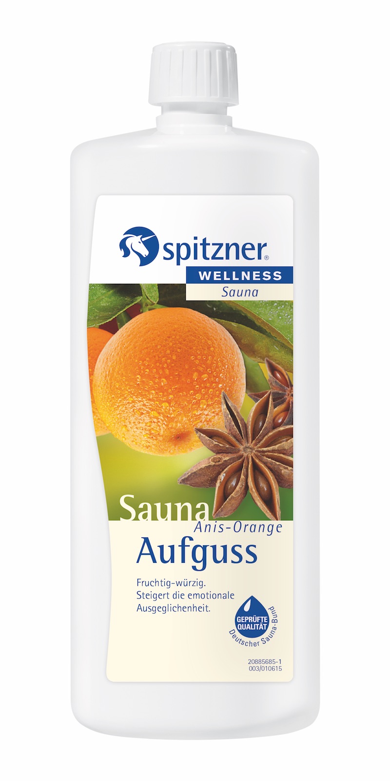Spitzner Saunaaufguss Anis Orange 1 Liter 8850057