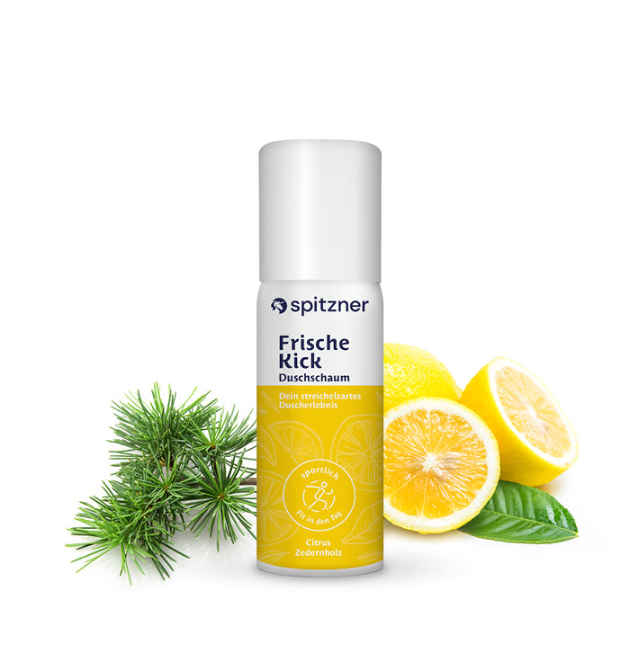 Spitzner Duschschaum FrischeKick 50 ml Harmonisierende Wellness-Dusche 100% vegan