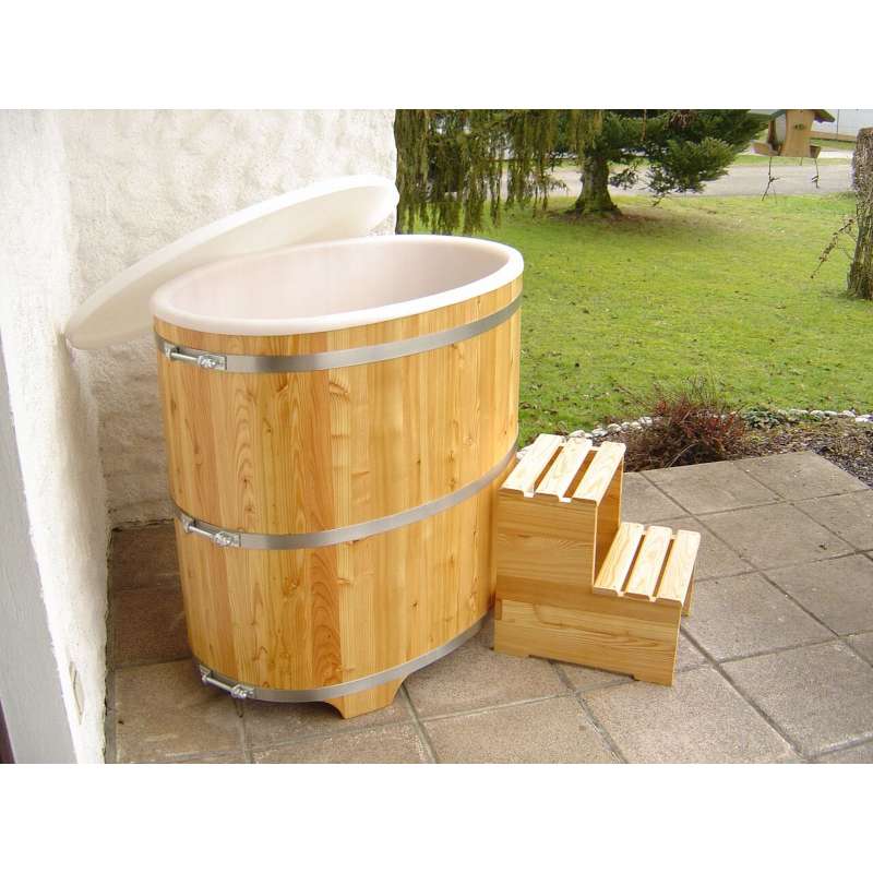 sauna tauchbecken garten