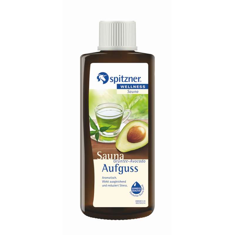 Spitzner Saunaaufguss Grüntee Avocado 190 ml Konzentrat 8850074