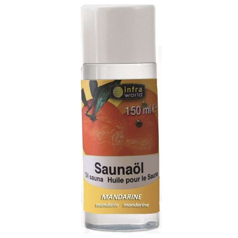 Infraworld Saunaöl Mandarine Saunaaufguss Saunaduft 150 ml S2263-5