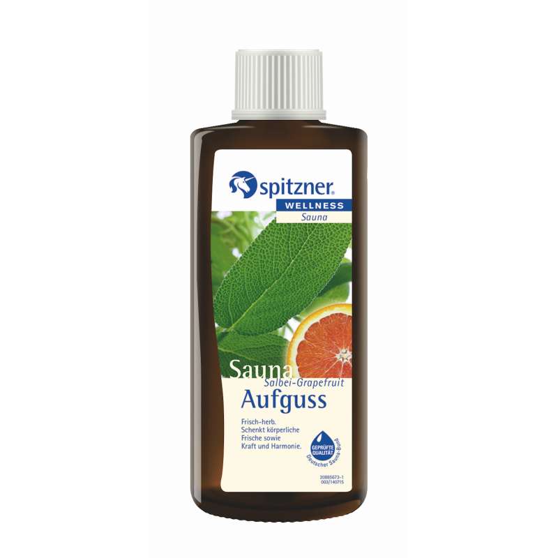 Spitzner Saunaaufguss Salbei Grapefruit 190ml 8850051