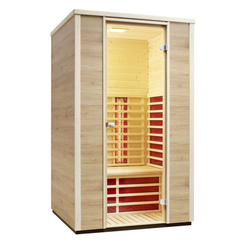 Infraworld Gala 113 Infrarotkabine Größe 113 x 110 cm Wärmekabine 390172