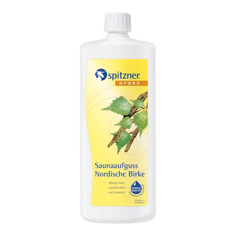 Spitzner Hydro Saunaaufguss Nordische Birke 1 Liter 7542044