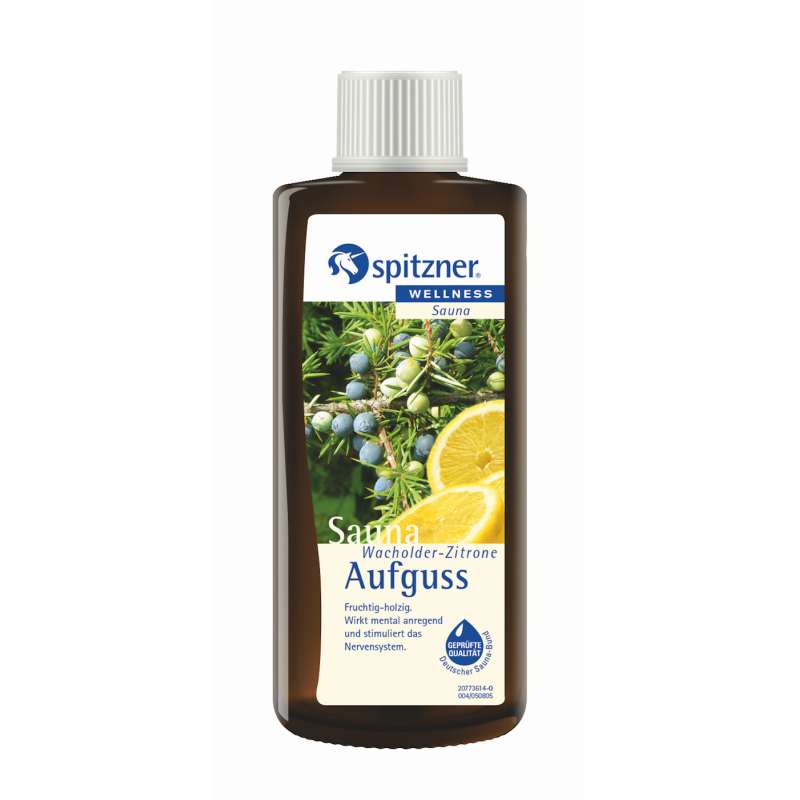 Spitzner Saunaaufguss Wacholder Zitrone 190 ml 8850013