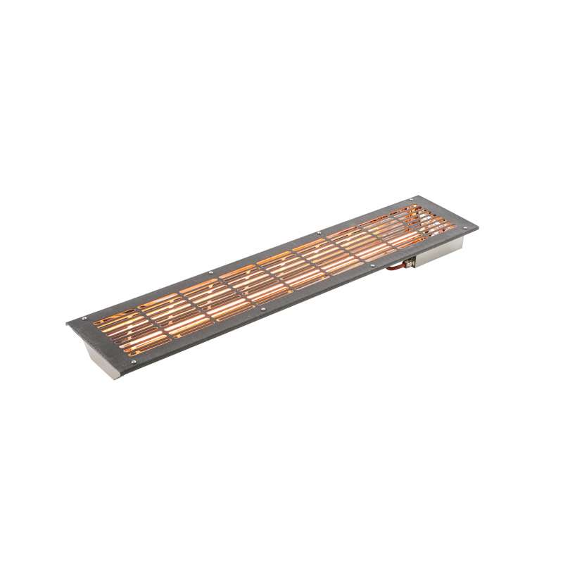 Infraworld VITALlight-IPX4 Infrarotstrahler 77cm ABC Vollspektrumstrahler anthrazit 500W gerade