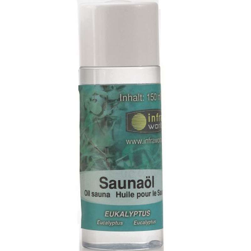 Infraworld Saunaöl Eukalyptus Saunaaufguss Saunaduft 150 ml S2263-4
