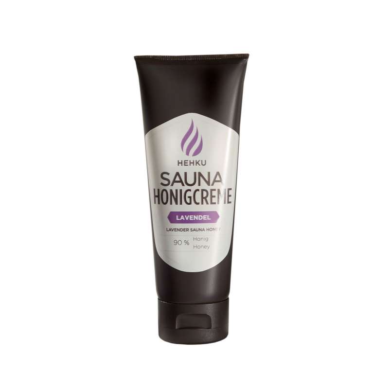 HEHKU Saunahonigcreme Lavendel 100 ml Saunacreme Peelingcreme für den Saunagang