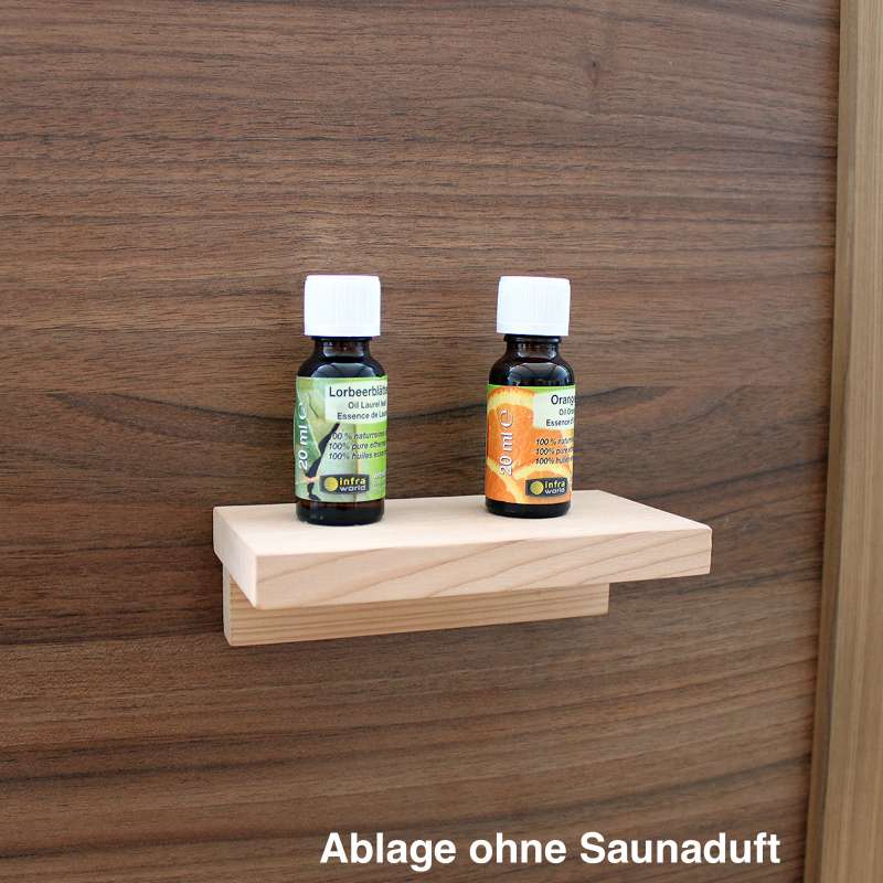 Infraworld Ablage Design 150 in Zedernholz Saunaregal Saunazubehör S2237-3