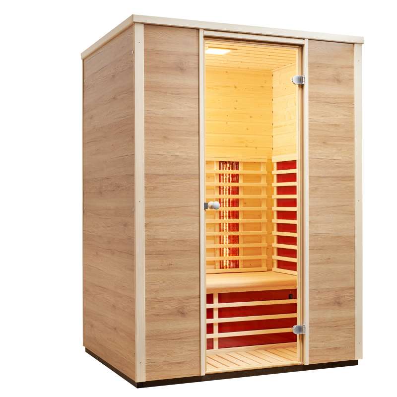 Infraworld Gala 145 Infrarotkabine Größe 145 x 110 cm Wärmekabine 390142