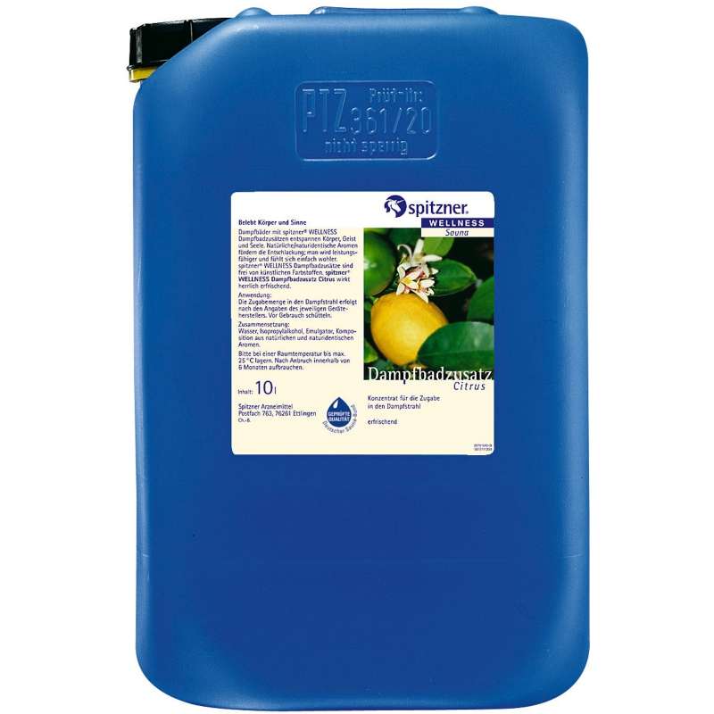 Spitzner Dampfbadzusatz 10 Liter Citrus 7912053