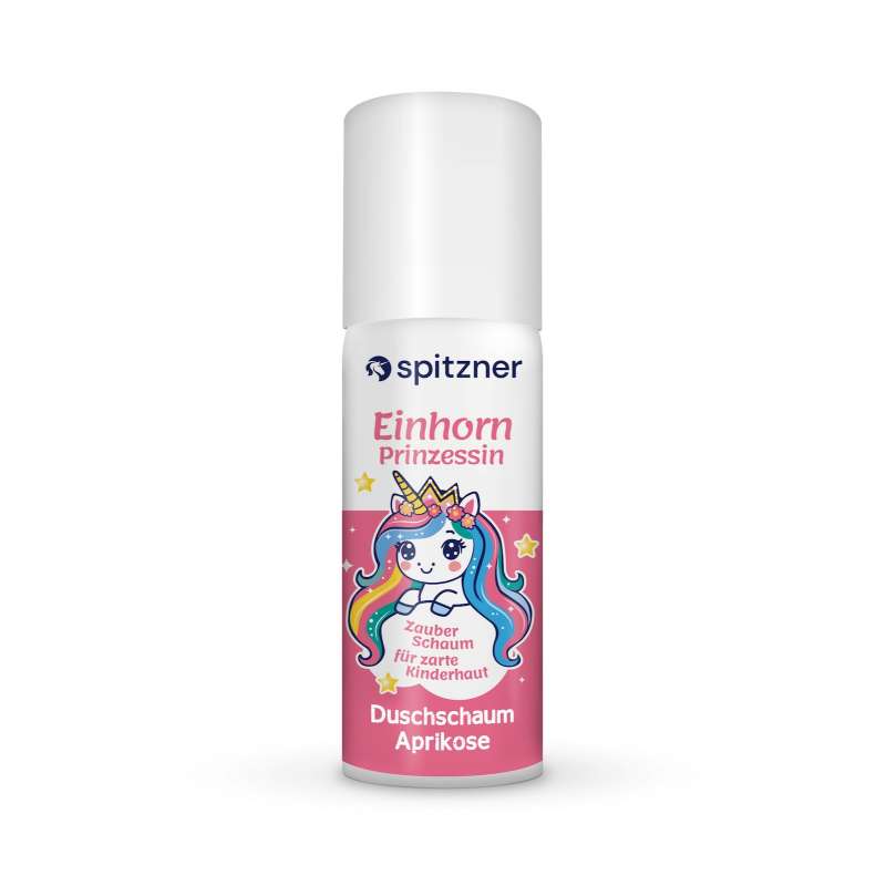 Spitzner Duschschaum Einhorn-Prinzessin für Kinder 50 ml mit Aprikosenduft