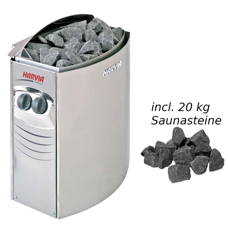Harvia Saunaofen Vega 6,0 kW Elektroofen BC60 Saunaheizung Saunaheizgerät