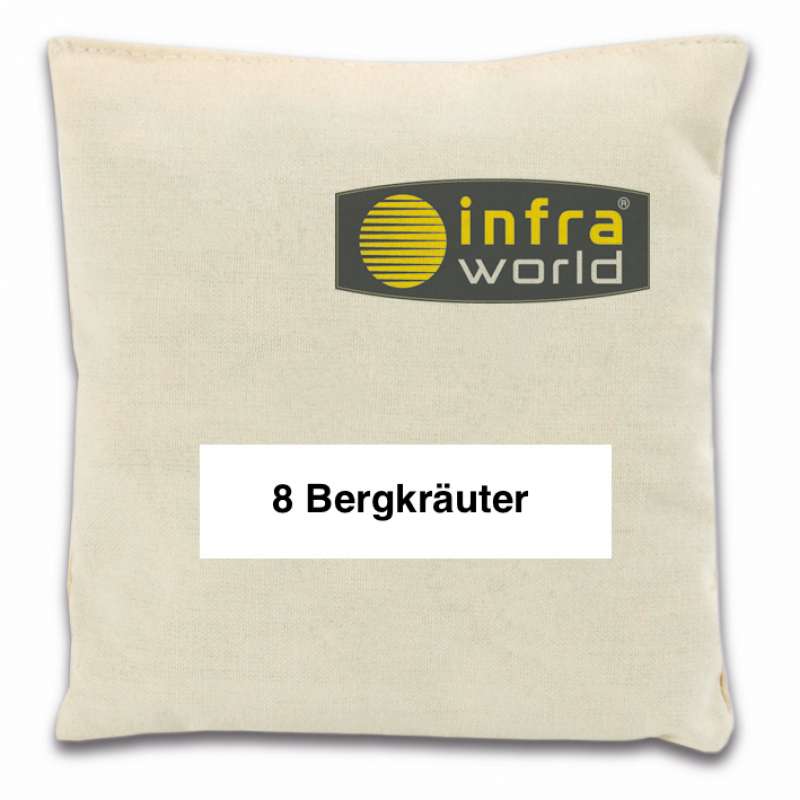 Infraworld Duftkissen 8 Bergkräuter Kräuterkissen Saunazubehör Biosauna S2275