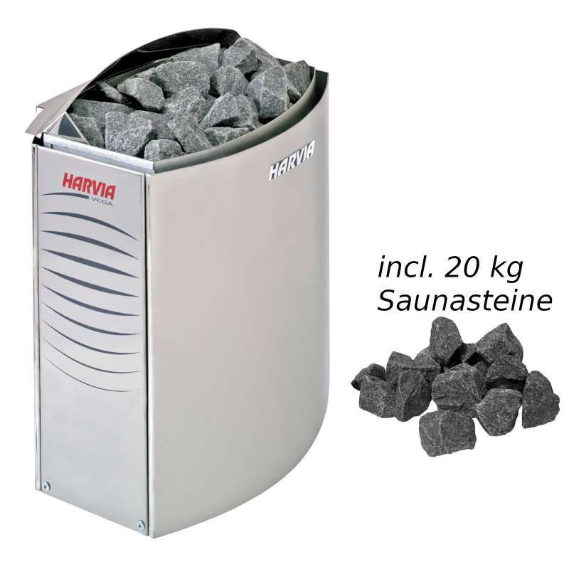 Harvia Saunaofen Vega E 9,0 kW Elektroofen BC90E Saunaheizung Saunaheizgerät
