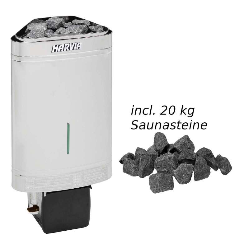Harvia Saunaofen Delta Combi 2,9 kW Elektroofen D29SE Saunaheizung Bioofen