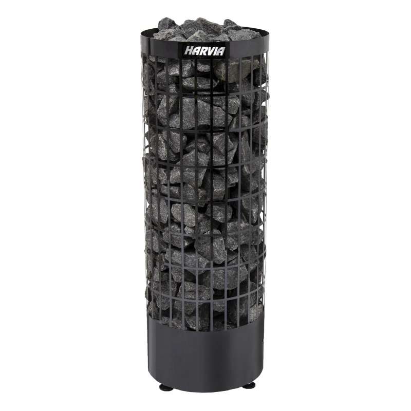 Harvia Cilindro Black Steel PC90E 9,0 kW Saunaofen Sauna Heizgerät Stahl schwarz