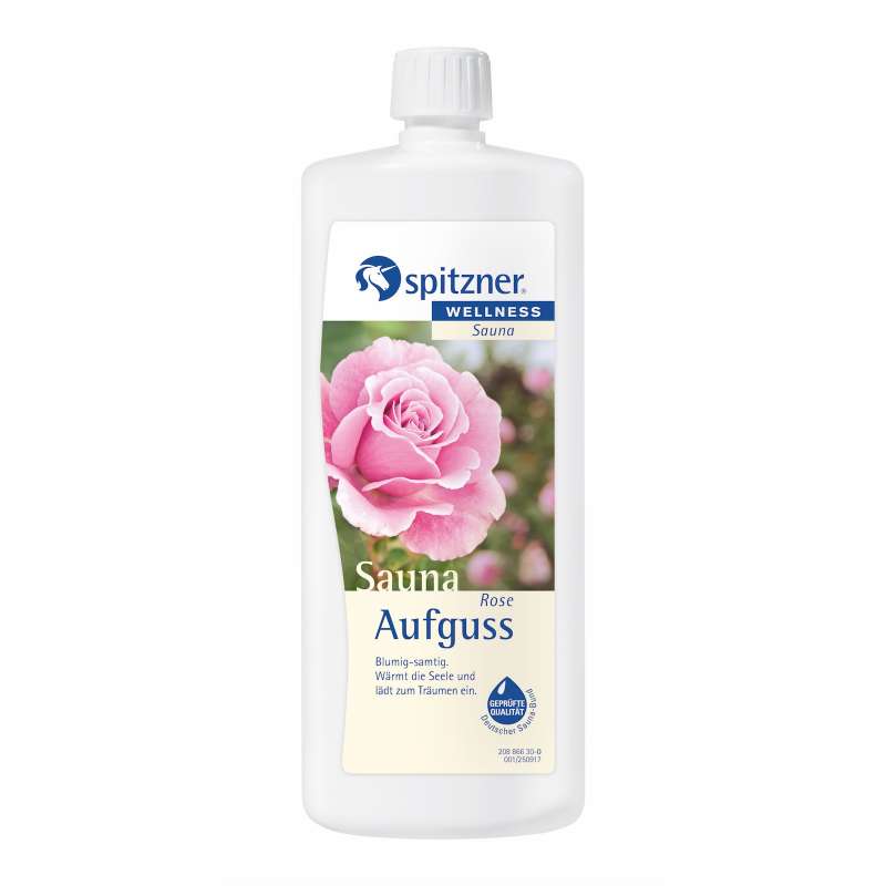 Spitzner Saunaaufguss Rose 1 Liter (1000 ml) Konzentrat 8850092