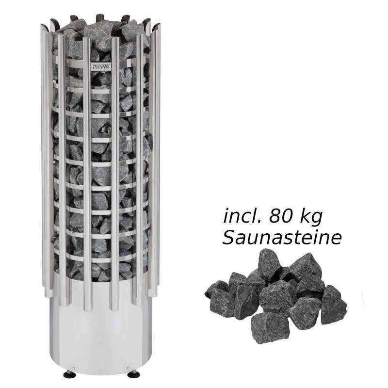 Harvia Saunaofen Glow 9 kW TRT90E Elektroofen Saunaheizung Saunaheizgerät