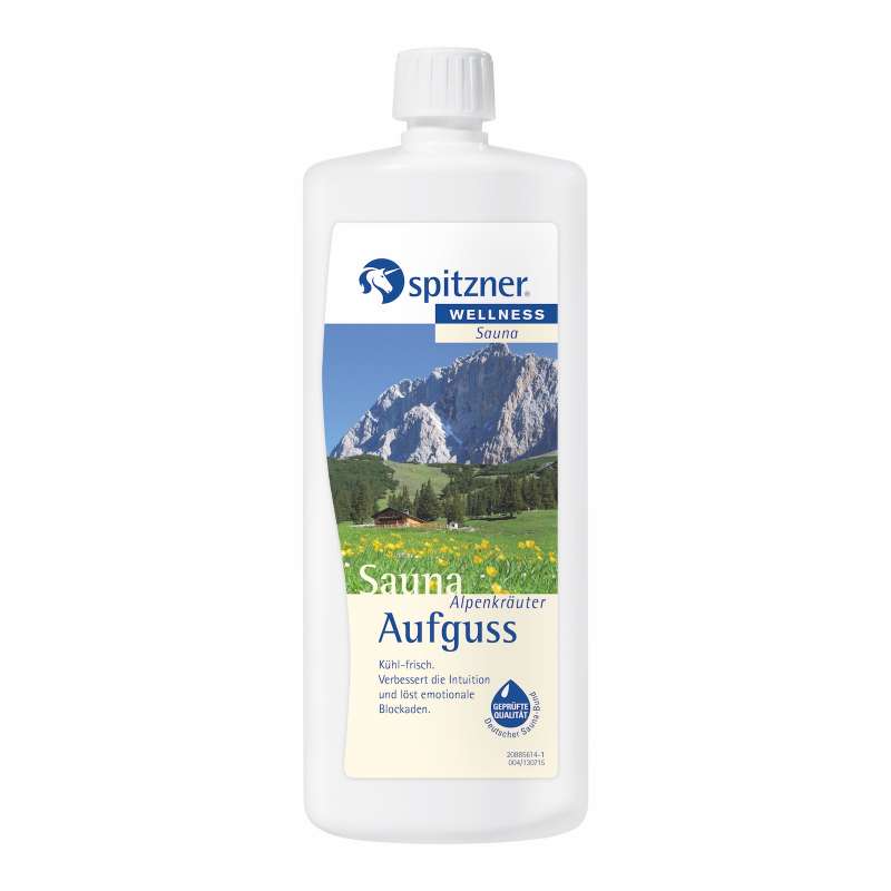 Spitzner Saunaaufguss Alpenkräuter 1 Liter 8850004