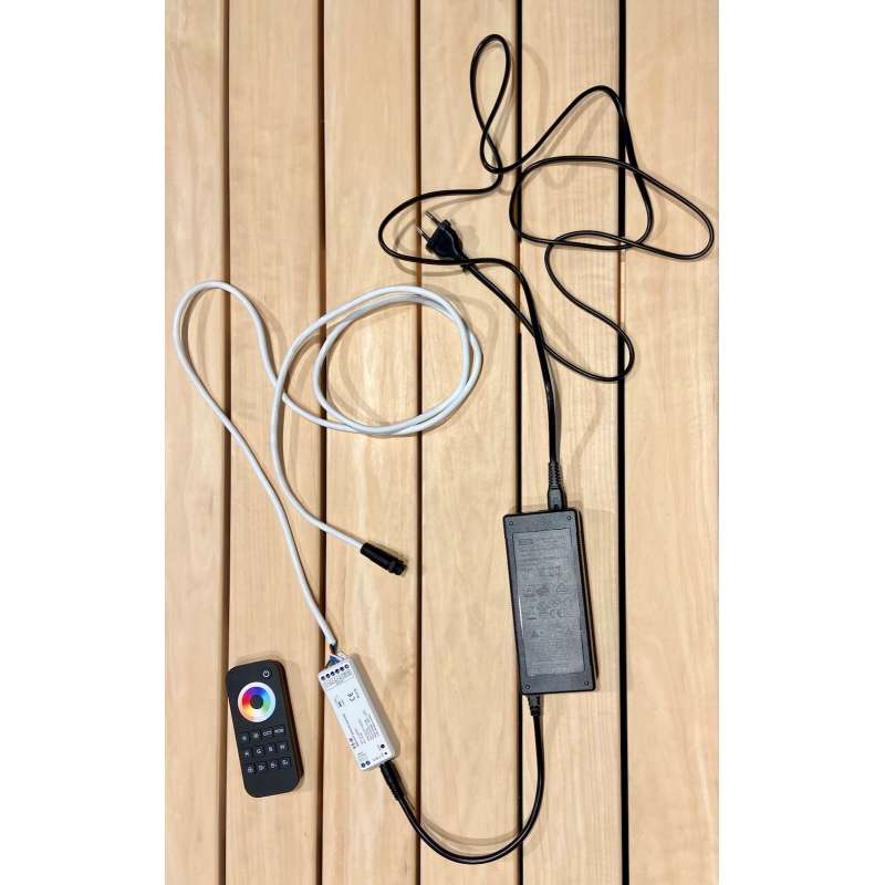 Infraworld Lumia Anschluss-Set Netzteil Controller Fernbedienung Anschlusskabel