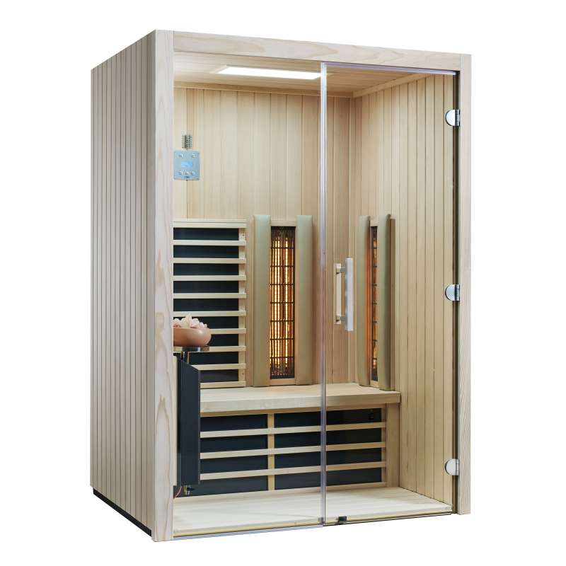 Infraworld TrioSol Glas 145 Espe VG Infrarotkabine Größe 145 x 112 cm 390150