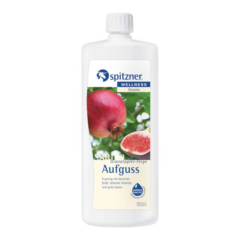 Spitzner Saunaaufguss Granatapfel Feige 1 Liter 8612044