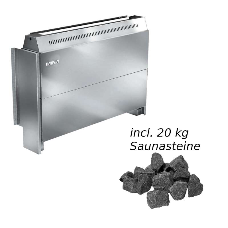 Harvia Saunaofen Hidden heater 12,0 kW Elektroofen HH12 Saunaheizung Hinterwandofen