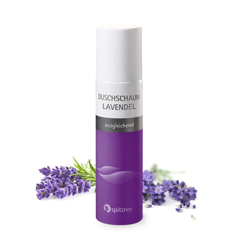 Spitzner Duschschaum Lavendel 150 ml Ausgleichende Wellness-Dusche sanft hautverträglich und 100% ve